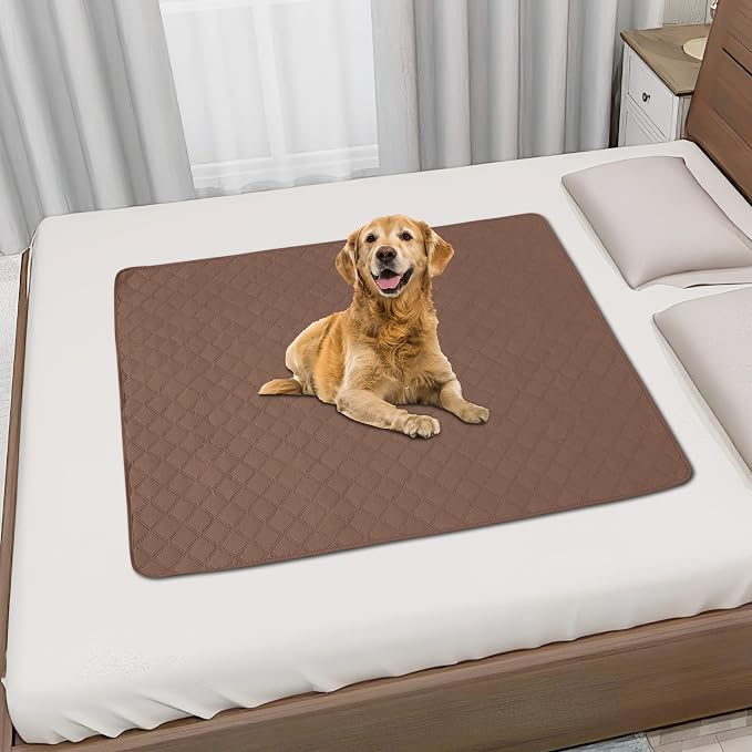 Easy-Going 100% Waterproof Dog Bed Cover, Non-Slip Pet Blanket for Furniture, Washable Couch Cover, Repleasement Sofa Cover (30X70 in, Brown) - Image 3