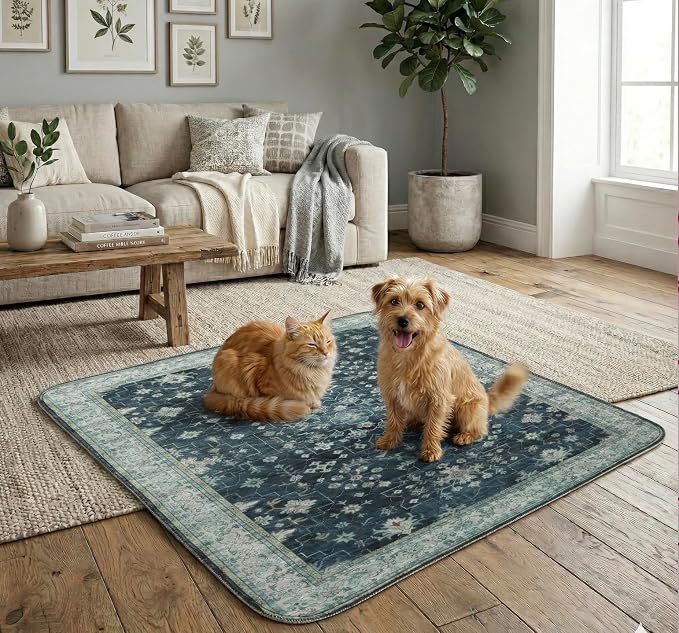 PUPIBOO Washable Pee Pads for Cats & Dogs - Super Absorbent Reusable Cat Litter Mat & Puppy Training Pad - 100% Waterproof, Leak-Proof & Non-Slip Whelping Pads for Pet Housebreaking - Image 2