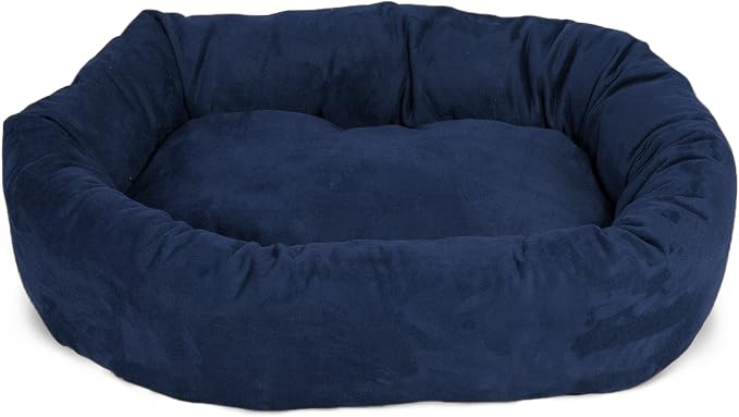Majestic Pet Villa 32 Inch Shredded Memory Foam Dog Bed for Medium Sized Dog 32x23x7 Inch–Orthopedic Pet Bed - Washable Medium Puppy Mat with Head Support-Apple - Image 2