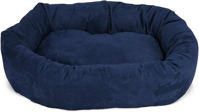 Majestic Pet Villa 32 Inch Shredded Memory Foam Dog Bed for Medium Sized Dog 32x23x7 Inch–Orthopedic Pet Bed - Washable Medium Puppy Mat with Head Support-Pearl - Image 2