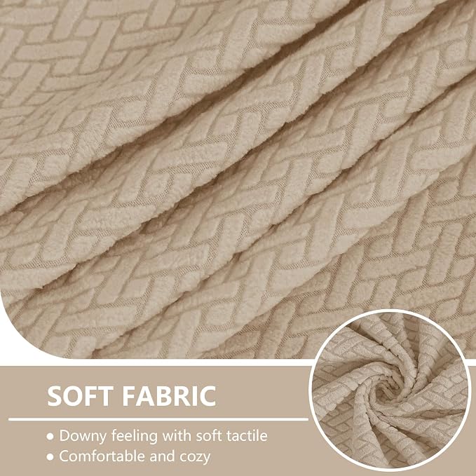 hyha Waterproof Couch Cushion Covers, Anti Slip Sofa Slipcovers for Pets | Waterproof Protection, Thick Jacquard Fabric, Wear Resistant, Anti Slip, Pet Protection (1 Piece for Large) - Image 3