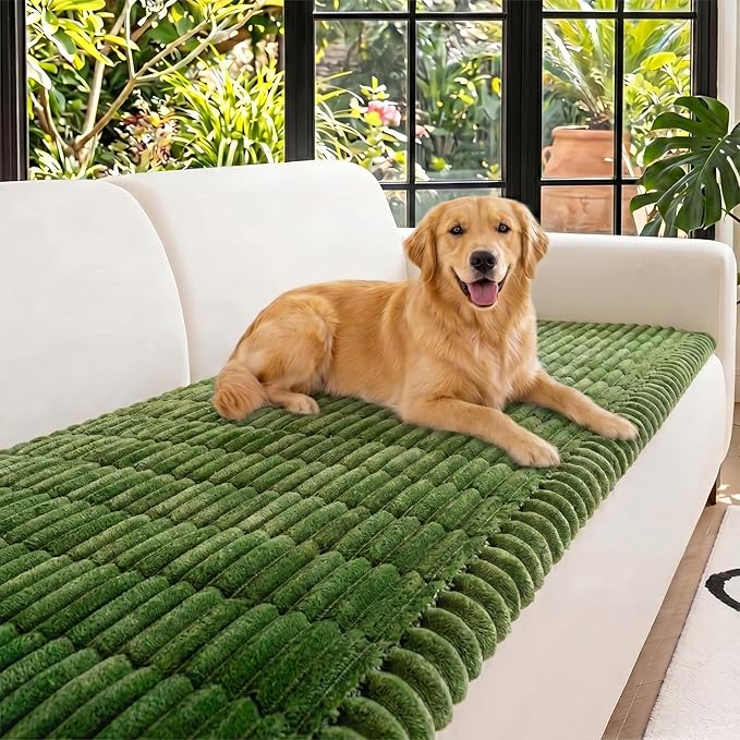 NILUOH Couch Cover for Dogs Washable, Non Slip Furniture Protector for Pet | Suitable for Leather & Fabric Loveseat/Small Couch, Prevents Pet Hair, Scratches & Stains, Pet Friendly, 27.6"x59" by NILUOH