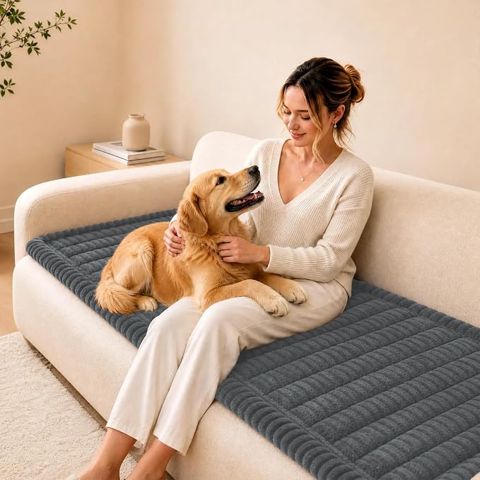 Couch Cover for Dogs, Sofa Cushion Cover, Pet Furniture Protector, Washable | Washable, Non Slip, Soft, Stretch Furniture Protector, Scratch Resistant, Pet Sofa Cushion Cover - Image 2