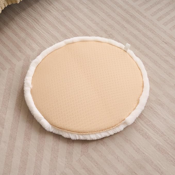 SHENGOCASE Pet Cushion Pad, Faux Fur Dog Cat Kneading Pillow, Crate Bed Insert, 16 Inches, 2-Pack - Image 7