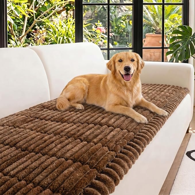 NILUOH Couch Cover for Dogs Washable, Non Slip Furniture Protector for Pet | Suitable for Leather & Fabric Loveseat/Small Couch, Prevents Pet Hair, Scratches & Stains, Pet Friendly, 27.6"x59" by NILUOH