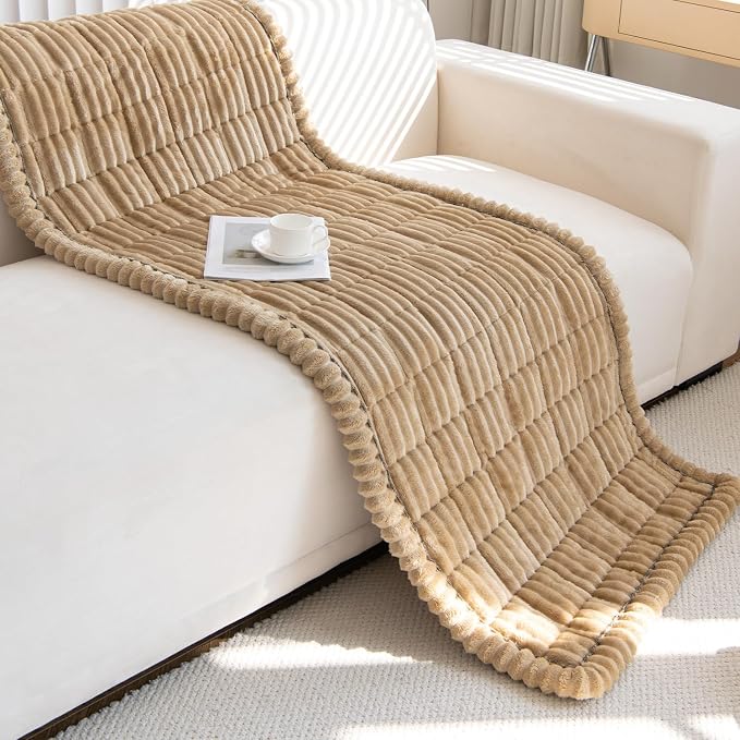 Pet Couch Covers Protector for Dogs Sofa Slipcovers Washable Cushion Cover | Non slip,scratch-proof furniture protector fits I-shape armchair,loveseat,recliner,sectional sofa pads(brown,27in*47in) - Image 3