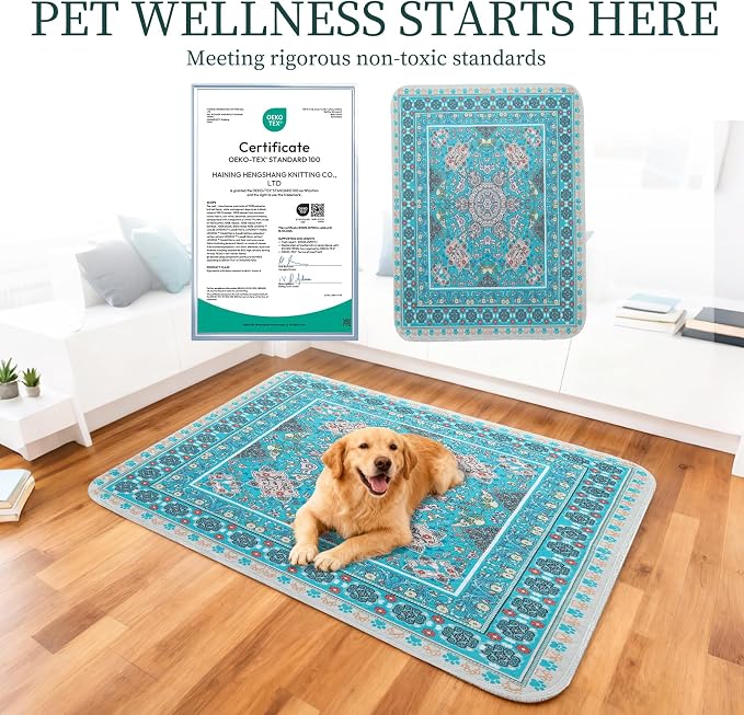 Homimp Washable Pee Pads for Dogs, 4 Pack Reusable Puppy Pads, Absorbent and Leakproof Dog Pee Pads, Non Slip Puppy Training Pads, Pet Mat for Floor, Crate, Couch, Whelping, 36"x36" - Image 4