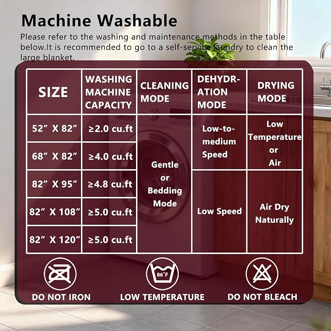 Waterproof Blanket - Reversible Dog Throw as Furniture Protector | Soft Velvet & Flannel, TPU Leak-Proof Liner, Machine Washable, Fits Couch and Bed, 68" x 82", Burgundy/Cream - Image 7