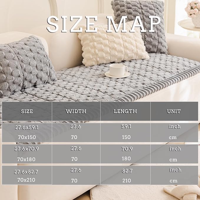 Pet Couch Cover for Dogs Washable Pet-Friendly Dog Sofa Protector | Sofa Pad, Pet Couch Covers for Sofa Furniture, Boho Pets Mat for Couches and Sofas, Couch Covers for Dogs - Image 6
