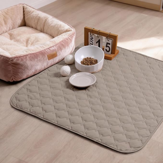 gogobunny 100% Double Sided Waterproof Dog Blanket Soft Pet Bed Cover Reversible Protect Furniture Couch Sofa Car for Puppy Large Dog Cat (Dark Stone/Light Stone, 30x30 Inch (Pack of 1)) - Image 2