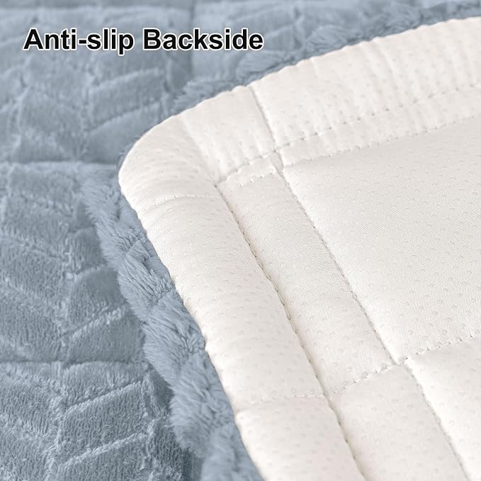 Smiry Couch Cover for Dogs, Non Slip Fuzzy Pet Sofa Covers Washable | Sofa Slipcovers for 2-3 Cushion Couch, Soft Thick Furniture Protector for Cats Dogs, Against Fur, Dirt, Scratch (35.4"x63") - Image 6