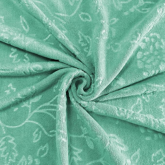 JML Extra Large Microfiber Bath Sheets Towels, 2 Pack, 35" x 70", Green | Oversized, Hanging Loop, Soft, Super Absorbent, Fast Drying, Perfect for Sauna, Shower, Sport, Fitness, Yoga - Image 4