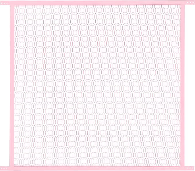 Guardian Steel Pet Grille Screen Door Protector for Dogs Pets Cats Scratch Protector Replacement RV Screen Door Guard Pet Proof Screen Door (Pink, 36 Inch) by GuardianBuilt