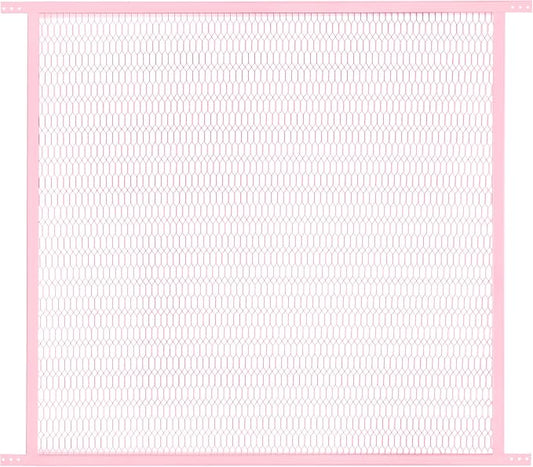 Guardian Steel Pet Grille Screen Door Protector for Dogs Pets Cats Scratch Protector Replacement RV Screen Door Guard Pet Proof Screen Door (Pink, 36 Inch) by GuardianBuilt