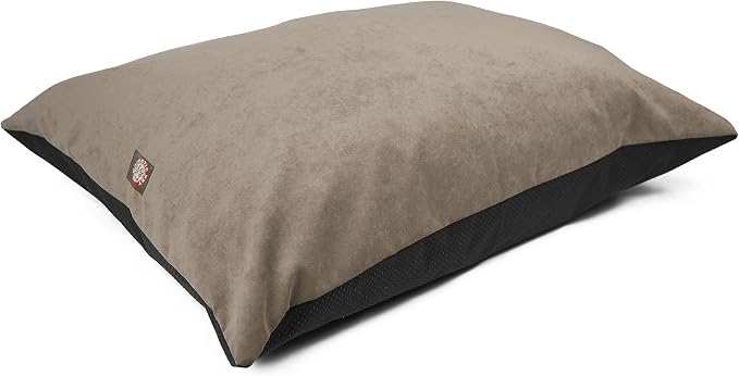 Majestic Pet Rectangle Large Dog Bed Washable – Non Slip Comfy Pet Bed – Dog Crate Bed Super Value Pillow Dog Bed – Dog Kennel Bed for Sleeping - Dog Bed Large Breed 46 x 35 Inch – Villa Vintage by MajesticPet