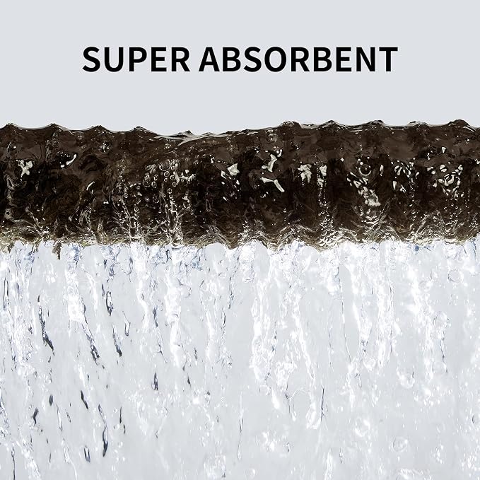 2 Piece Bath Sheets, 40"x80" Microfiber Bath Towels, Brown | Extra-large size, Quick dry, Highly Absorbent, Lint Free，shower towels for bathroom gym spa，Big and Tall users - Image 5