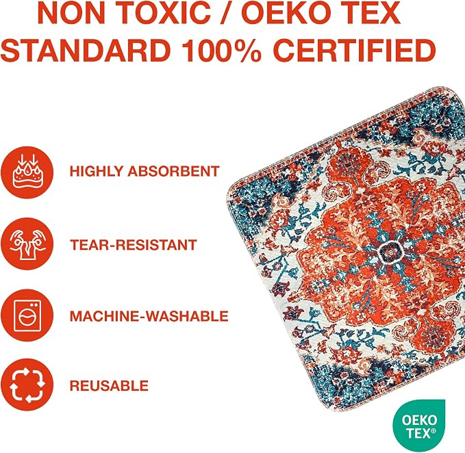 PUPIBOO Washable Pee Pads for Dogs and Cats - Super Absorbent Reusable Puppy Training Pads - 100% Waterproof, Leak-Proof & Non-Slip Whelping Pads for Pet Housebreaking - Image 4