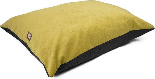 Majestic Pet Rectangle Medium Dog Bed Washable – Non Slip Comfy Pet Bed – Dog Crate Bed Super Value Pillow Dog Bed – Dog Kennel Bed for Sleeping - Dog Bed Medium Breed 35 x 28 Inch – Villa Apple by MajesticPet