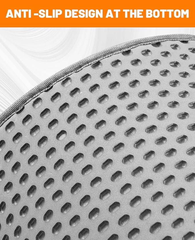 Cat Litter Mat,Extra Large 46"x26",Honeycomb Dual-Layer Design – Traps Litter Effectively, Waterproof & Urine Proof, Non-Slip, No BPA/Phthalate, Washable & Easy Clean - Image 6