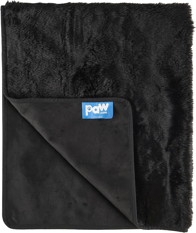 PAW BRANDS PupProtector Waterproof Throw Blanket, Midnight Black, 80x62 | Waterproof, machine washable — protects couches, beds & car seats - Image 8