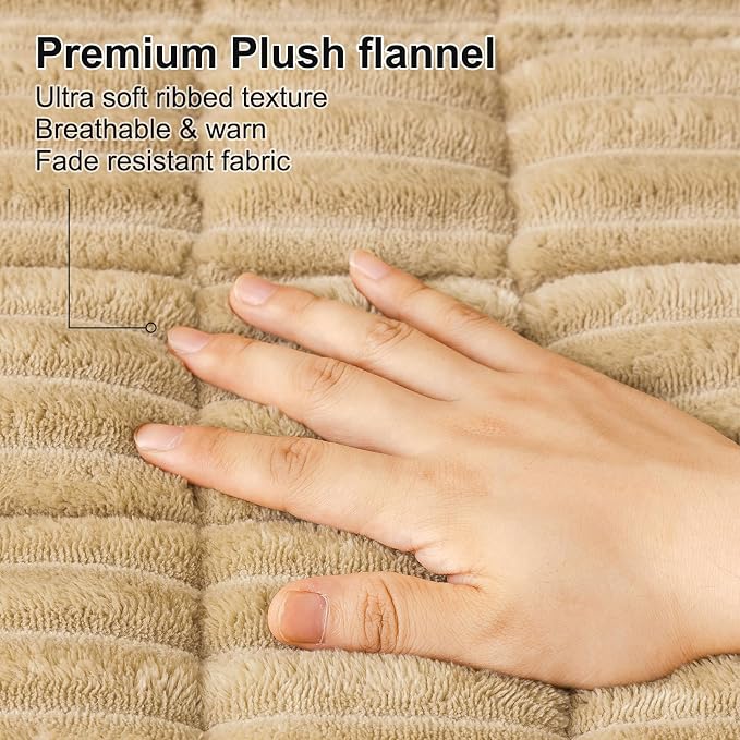 Smiry Couch Cover for Dogs, Non Slip Washable Sofa Protector for Pets | Soft Furniture Cover for Leather & Fabric Couches, Cozy Protect Against Fur, Dirt & Messes, Pet Friendly, 35.4"x70.9" - Image 5