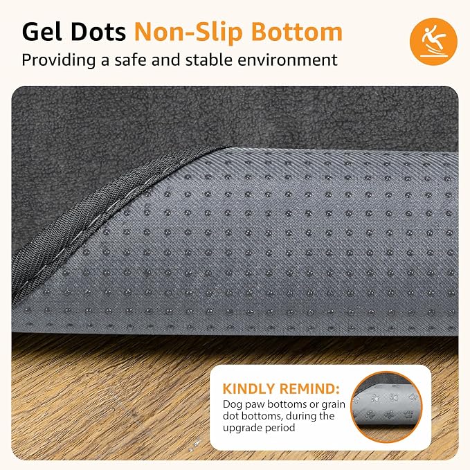 Washable Pee Pads for Dogs, Absorbent Extra Large Dog Mat, Non-Slip, 65x48 | Leakproof Pet Playpen Mat, Reusable Puppy Pads, for Whelping Box, Senior Dog Incontinence, Housebreaking,Floor,Potty Training - Image 3