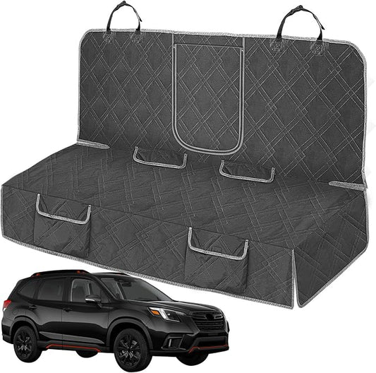 Dog Car Seat Cover for Subaru Forester 2002-2025 | Waterproof Pet Bench Seat Cover for Back Seat, 600D Heavy Duty Scratch Proof Nonslip Truck Seat Covers for Dogs by Kistrba