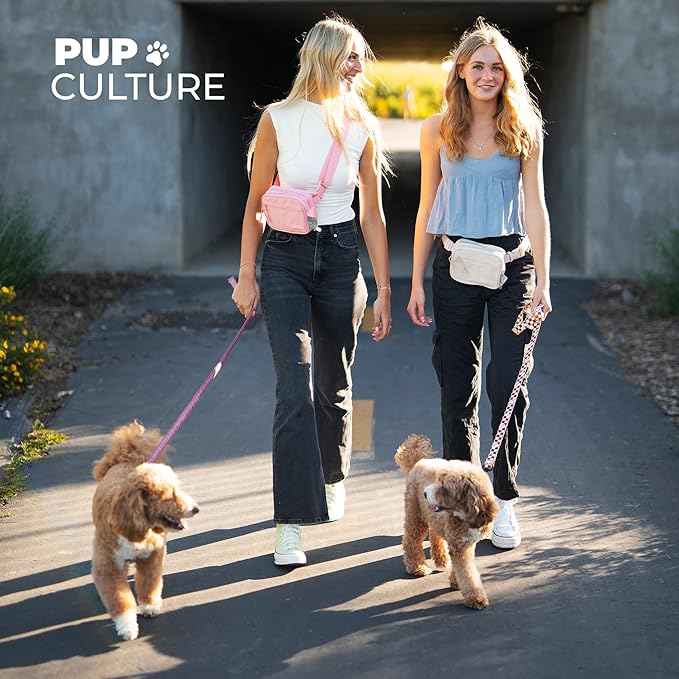Pup Culture Dog Treat Pouch with Poop Bag Dispenser and Removable Treat Pouch | Cross Body Dog Walking Bag | The Perfect Puppy Training Tool and Even Better Gift - Image 8