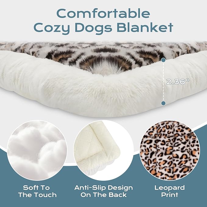Backseat Dog Bed Mat for Car, Dog Car Seat Cover for Back Seat (53" x 24") | Soft and Comfortable Dogs Blanket, Bottom Non-Slip, Washable, For Cars Trucks and SUVs - Image 3