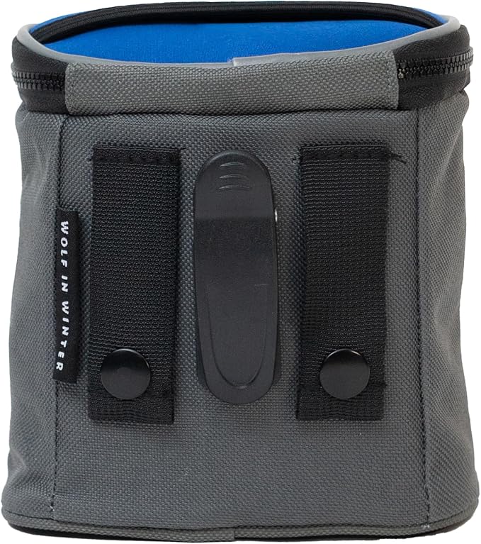 Quickdraw Dog Treat Pouch – Training Bag with Poop Bag Dispenser, Clicker Holder and Waist Belt – Hands-Free, Reflective and Durable for Puppy Training, Walks and Hikes (Blue) - Image 6