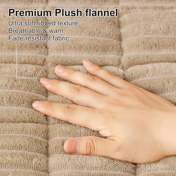 Smiry Couch Cover for Dogs, Non Slip Washable Sofa Protector for Pets | Soft Furniture Cover for Leather & Fabric Couches, Cozy Protect Against Fur, Dirt & Messes, Pet Friendly, 43"x63" - Image 5