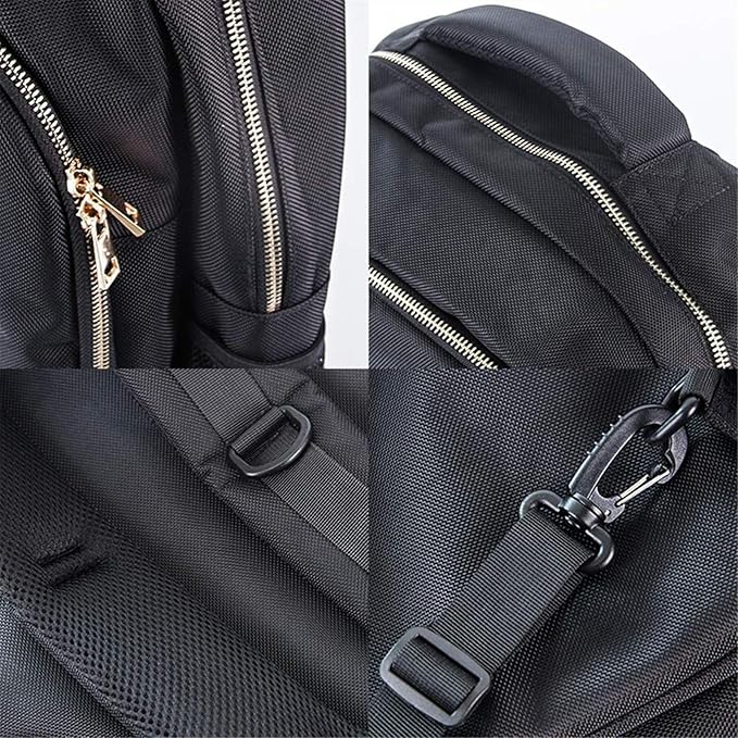 Barber Supplies Bag Organizer for Clippers and Supplies, Portable Clipper Bags and Cases for Men, Cosmetology Bag Hairstylist Clipper Backpack for Barber Accessories Essentials Stuff - Image 6