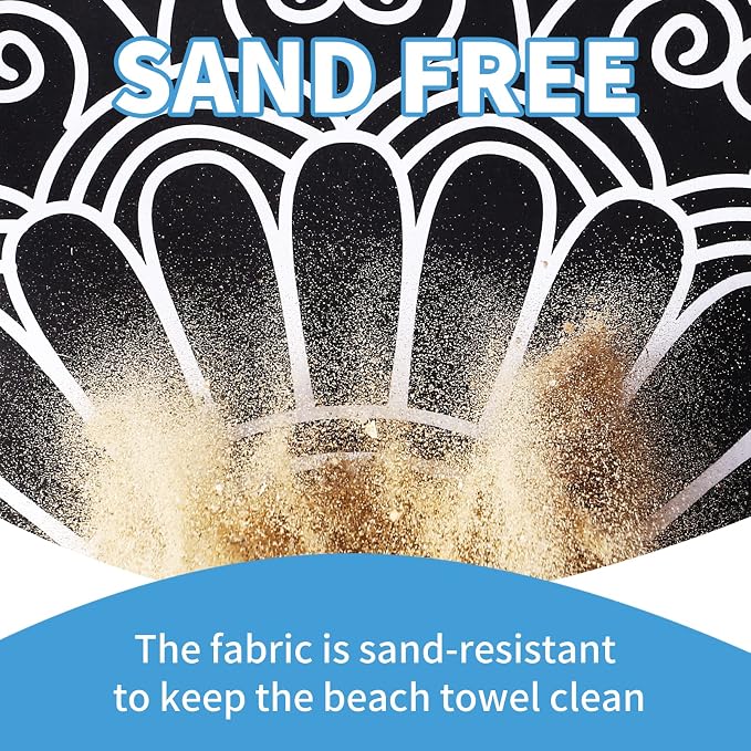 Microfiber Beach Towel Oversized 71x32 Multiple with Bag 4 Pack Bulk | Thin Lightweight Sand Free Absorbent Quick Dry Large for Travel Pool Swim Bath Cruise Sports Camping Essentials Adults Gifts - Image 5
