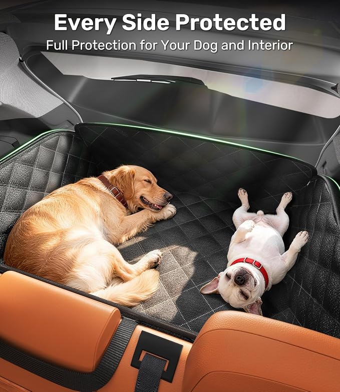Zanch SUV Cargo Liner for Dogs, 3D Protection, Padded Sides & Bumper Flap | Waterproof, Durable, and Resistant to Scratches and Chewing; Easy to Install, Fold, Store, Wipe Clean, or Machine Wash. - Image 6