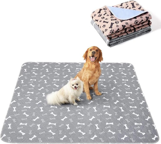 Eterish Reusable Washable Pee Pads for Dogs Large/Extra Large 31'' x 36'' 4 Pack, Absorbent Pet Puppy Dog Training Pads Non-Slip, Waterproof Whelping Potty Pads for Dogs Leak-Proof by Unknown