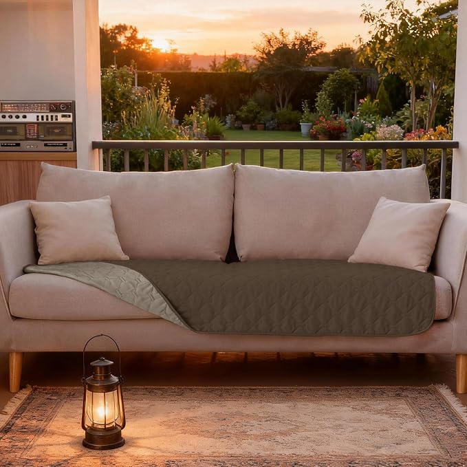 gogobunny 100% Double Sided Waterproof Dog Blanket Soft Pet Bed Cover Reversible Protect Furniture Couch Sofa Car for Puppy Cat Kids (Dark Walnut/Light Walnut, 30x70 Inch (Pack of 1)) - Image 3