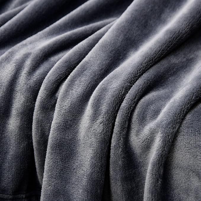 Waterproof Blanket for Bed Sofa, 60"x40" Leakproof, Slate Grey/Cool Grey | Scratch-Resistant Leakproof Pet Throw Blanket Machine Washable Reversible - Image 7
