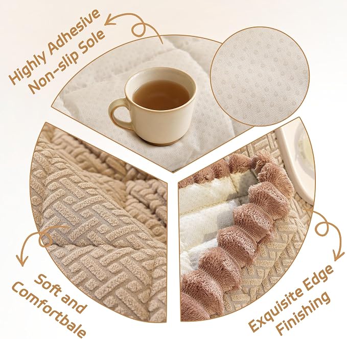 Couch Covers Washable Couch Cover for Dogs Fuzzy Sofa Covers for Pet, Non-Slip Sofas Slipcover Cushion Protector Pets Mat Dog Bed Mats(Only 1PC) - Image 6