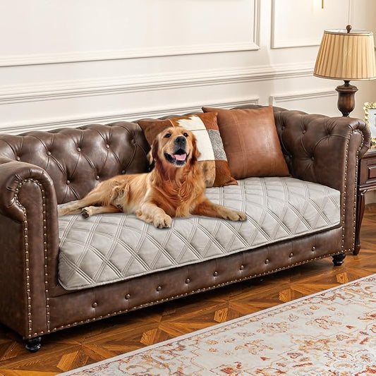 Ameritex Waterproof Dog Bed Cover Pet Blanket with Anti-Slip Back for Furniture Bed Couch Sofa by Ameritex