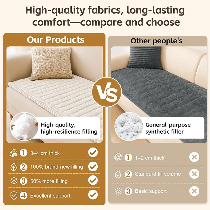 Couch Cover for Dogs, Sofa Cushion Cover, Pet Furniture Protector, Washable | Washable, Non Slip, Soft, Stretch Furniture Protector, Scratch Resistant, Pet Sofa Cushion Cover - Image 8