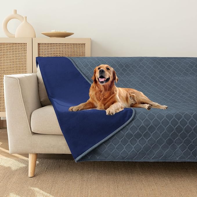 fuguitex Waterproof Dog Blanket Bed Cover Dog Crystal Velvet Moroccan Fuzzy Cozy Plush Pet Blanket Throw Blanket for Couch Sofa - Image 6