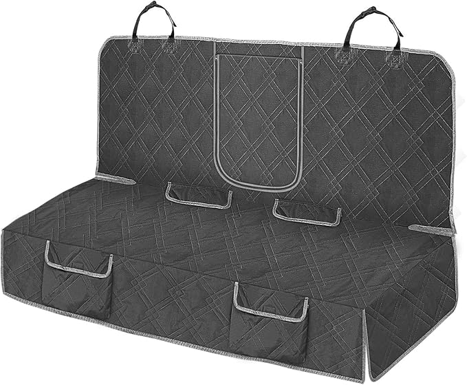 Dog Car Seat Cover for 2016-2026 Volkswagen Tiguan | Waterproof Pet Bench Seat Cover for Back Seat, 600D Heavy Duty Scratch Proof Nonslip Truck Seat Covers for Dogs - Image 8