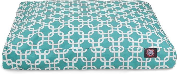 Majestic Pet Links Rectangle Dog Bed, Small, Teal - Image 2