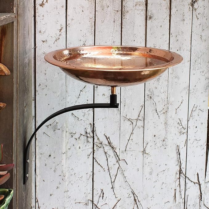 Achla Designs Burnt Copper Birdbath Bowl - Image 8