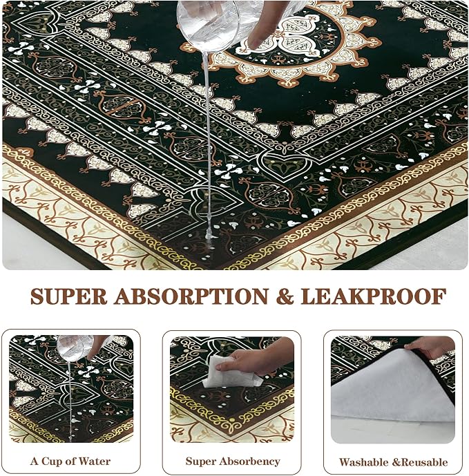 Qeils Washable Pee Pads for Dogs, Reusable Puppy Pads 36"x 41" 2 Pack | Leak-Proof, Super Absorbent Potty Training Pads With Non-Slip Backing For Crates, Floor, Playpen, Whelping & Furniture - Image 2