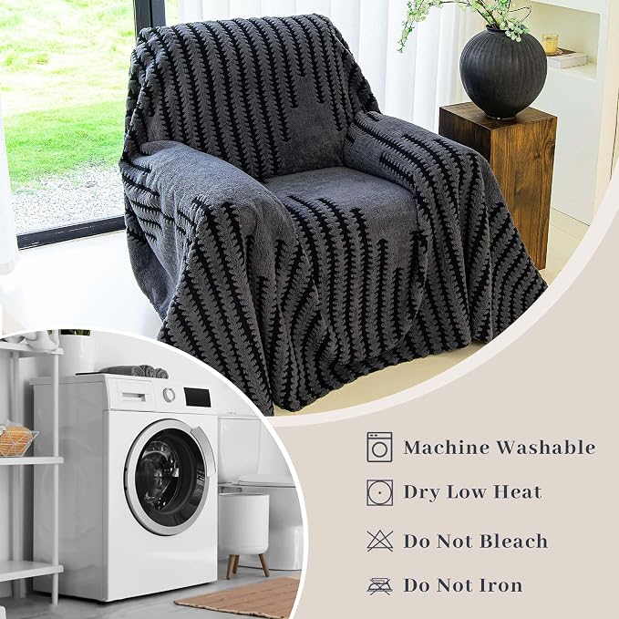 Non Slip Couch Covers for Cushion Couch Sofa, Pet Friendly Sofa Covers Washable, Heavy Duty Scratch Resistant Furniture Cover for Dogs, 71" x 91", Gray - Image 7