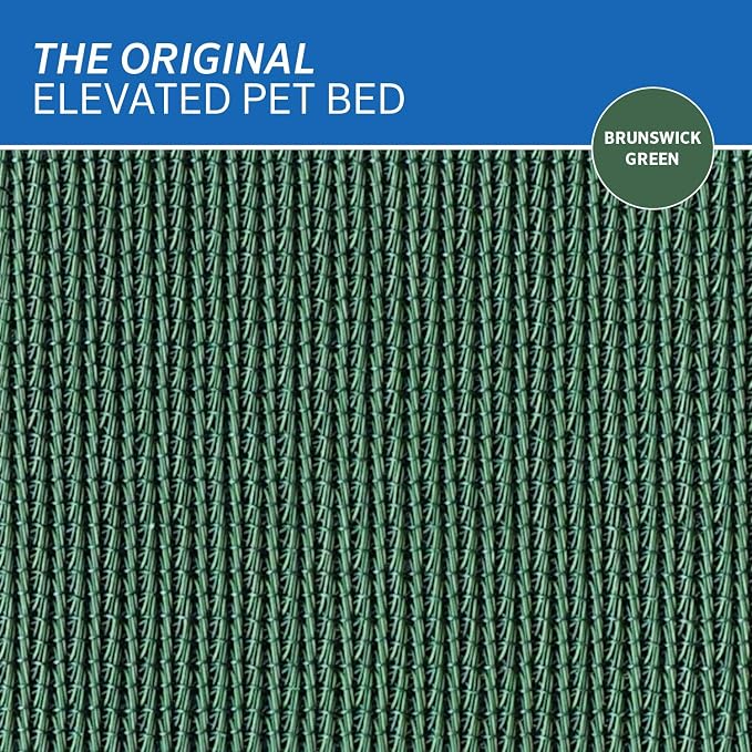 Original Pet Bed Replacement Cover - Brunswick Green - Small (35" x 22") - Image 7