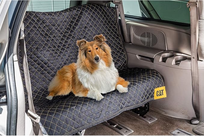 Cat 980411N Heavy Duty Moving Blanket, Non-Woven Utility Cover with Quilted Padding, Cargo Protection, Storage Furniture Packing 72 Inch by 60 Inch-980411N, Black - Image 2