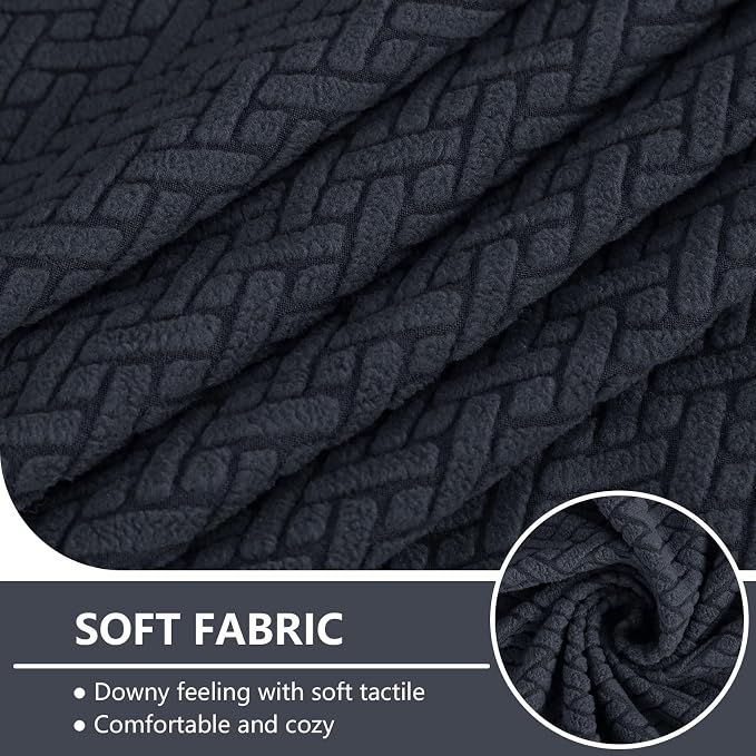 hyha Waterproof Couch Cushion Covers, Anti Slip Sofa Slipcovers for Pets | Waterproof Protection, Thick Jacquard Fabric, Wear Resistant, Anti Slip, Pet Protection (1 Piece for Backrest L) - Image 3