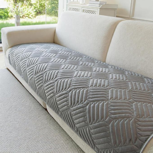 Velvet Sectional Couch Covers for Sofa Washable(35.4"x80.7") | Soft No Shedding Dark Grey Couch Covers, Sofa Cover for 4 Cushion, Pet Friendly Non Slip Couch Protector Cover for Dogs by TIANXINBAOBEI
